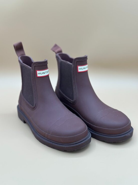 Hunter Shoes - Hunter Original Chelsea Rain Boots Brown Women’s Size 5 Waterproof Ankle Boots
